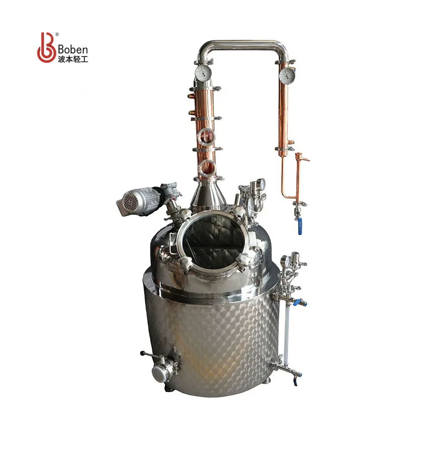 Pot Still Destillatie 100l Nog Steeds Ketel Roestvrij Staal Nog Steeds Beste Prijs