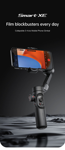 <span class=keywords><strong>Stabilizzatore</strong></span> Gimbal a 3 Assi AOCHUAN Smart XE, Asta Selfie Pieghevole con Controllo APP, <span class=keywords><strong>Stabilizzatore</strong></span> Portatile per Smartphone - Product Image 5