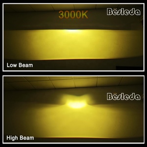 Universel 2 pouces HID Bi Xenon phare lumière LED Bi LED projecteur phare lentille Hi/Lo faisceau moto voiture Kits de Conversion - Product Image 6