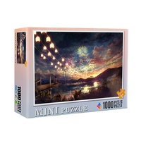 Petit Puzzle de Sublimation personnalisé de haute qualité 1000 pièces Puzzle en carton pour adultes sur cadre