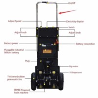 Carretilla Eléctrica para Subir Escaleras de Alta Calidad, Cumple con la Normativa CE, Carretilla Elevadora para Escaleras de Uso Pesado
