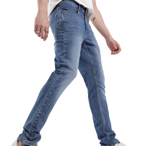 Wholesale Custom <b>Men's</b> Jeans <b>Men</b> Casual Streetwear Workout High Waist Jeans Denim Trousers Pants Fall <b>Stretch</b> Pants for <b>Men</b> - Product Image 5