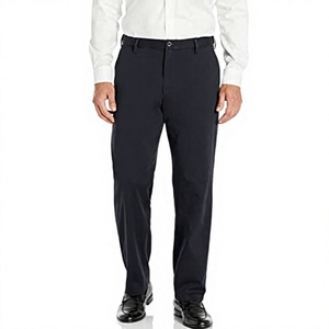 Men's Formal <b>Woolen</b> Golf <b>Dress</b> Pant Stretch Mid Waist Straight Plain Dyed Business Casual Quick Dry Waterproof Lightweight - Product Image 3