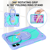 Funda de Silicona Antigolpes con Soporte Multiángulo para Tablet Xiaomi Redmi Pad Pro 12.1 Pulgadas POCO Pad 12.1 Pulgadas 2024