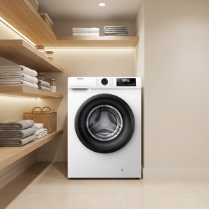 Hi Sens 1Q Series WF1Q1041BW Freestanding 10kg Front Load Stainless Steel <b>Drum</b> <b>Drum</b> Clean Wash Quick Wash 15 Superi - Product Image 5