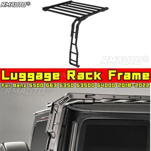 Para Mercedes-Benz G500 G63 G350 G350D G400D 2018-2022 Accesorios para Coche, Marco de Portaequipajes, Piezas de Automóvil, Escalera Lateral de Techo, Kit de Carrocería Inferior - Product Image 1