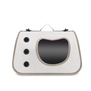 Sac de transport portable pour animaux de compagnie, sac de transport pour chat en tissu Oxford respirant, grande capacité, pour voyage en extérieur - Product Image 1
