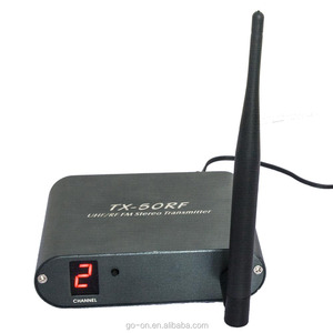 Mới nhất 3 kênh không dây 500 mét nhận được phạm vi TX-50RF transmitter cho im lặng Disco Đảng và các sự kiện - Product Image 3