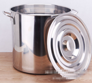 28cm de acero inoxidable olla caliente con vidrio templado tapa - Product Image 1