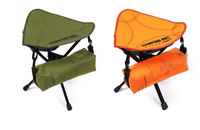 360 °   Tabouret portable rotatif pliable, siège trépied léger et compact, chaise d'extérieur pour le camping, la pêche et les voyages