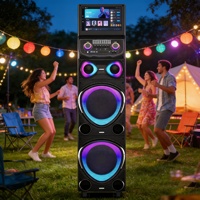 H2210 Nouveau haut-parleur karaoké portable avec grand écran HD, Bluetooth puissant, WiFi, son HIFI, système audio tout-en-un