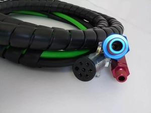 สายยางลม 3 in 1 พร้อมสายไฟหุ้มยาง ยาว 15 ฟุต - Product Image 5