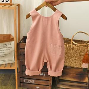 Nuevos Overoles de Primavera 2026 para Niñas, Pantalones Largos Casuales y Holgados, Pantalones Modernos y Elegantes para Niños - Product Image 4