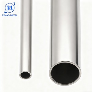 <span class=keywords><strong>Tube</strong></span> en zirconium en stock, qualité R60702, supportant la découpe, le pliage, la soudure, traitement personnalisé selon dessin, prix au kg - Product Image 1