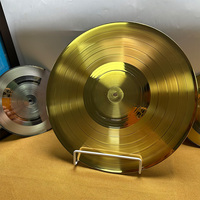 Disques vinyles argentés personnalisés 7 10 12 pouces pour la réplication et l'impression de disques