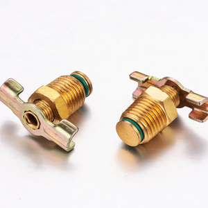 Vanne de vidange d'<span class=keywords><strong>eau</strong></span> en laiton Petcock 1/4 \ "NPT avec structure de contrôle pneumatique OEM personnalisable <span class=keywords><strong>pour</strong></span> <span class=keywords><strong>l</strong></span>'arrêt du réservoir du compresseur d'air - Product Image 2