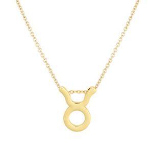 Moda mujer joyería 12 signo del zodiaco Collar chapado en oro de la astrología encanto collar Horóscopo - Product Image 5