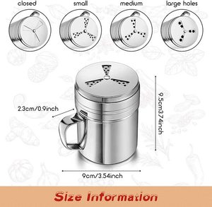 Vente en gros de produits de qualité supérieure Porte-épices <span class=keywords><strong>coulissant</strong></span> Sucrier en poudre avec couvercle Récipients d'assaisonnement - Product Image 2