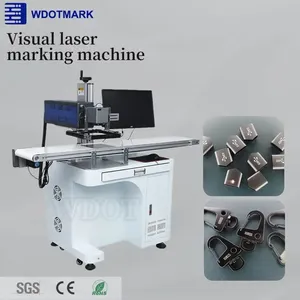 20W/30W/50W Fiber Visual Positioning Laser Marking <b>Machine</b> <b>Engraver</b> <b>Machine</b> with Production Line - Product Image 2