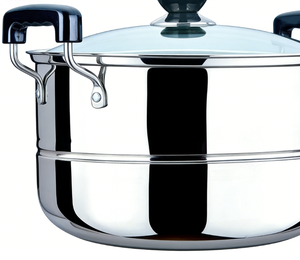 Cuisinière vapeur Yaolong en acier inoxydable à panier unique, compatible induction et <span class=keywords><strong>gaz</strong></span>, écologique, pour usage domestique - Product Image 5