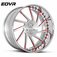 Rines de Aleación Cromados para Autos de 18 19 20 22 21 Pulgadas, Personalizados 5x114.3 5x120 5x130 para Land Rover Rolls-Royce Cullinan, Rines Forjados Profundos