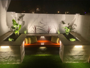 Lampes de mur de soutènement en béton de 7 pouces, éclairage paysager 3W, lampes de pavés 12V, lampes d'extérieur pour jardin, marches, murs, escaliers - Product Image 6