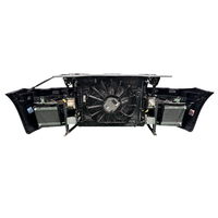 Conjunto Completo de Parachoques Delantero para BMW M5 F90 2018-2023 LHD, Parachoques Delantero Estilo M Original con Rejillas y Faros Antiniebla, Juego Completo
