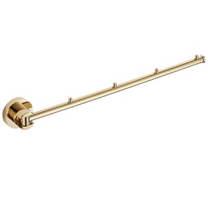 Barra de Secado de Ropa Plegable y Giratoria de Cobre Chapado en Oro para Montar en la Pared, para Baño o Balcón, con Capacidad de Carga de 1.3 kg - Product Image 5