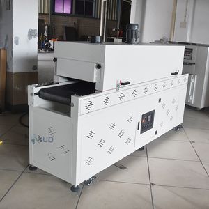 ماكينة تجفيف الحبر الصغيرة في نفق 500C بدرجة حرارة عالية، فرن نفقي بطلاء المقلاة غير لاصق - Product Image 3