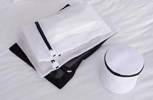 Bán Sỉ 7 Chiếc Áo Ngực Đồ Lót Quần Áo Hình Vuông Số Lượng Lớn Tùy Chỉnh Bằng Nylon Polyester Túi Giặt Lưới Giặt Có Khóa Kéo - Product Image 3