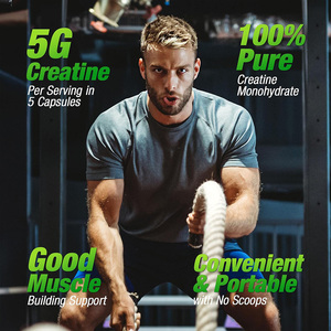 Cápsulas de Monohidrato de Creatina 100% Pura OEM/ODM para el Desarrollo Muscular, Apoyo al Rendimiento en Entrenamientos, Uso en Adultos, Personalizable y de Marca Privada - Product Image 5