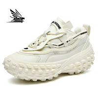 Chaussures de marche cool Chaussures à pneus unisexes à plateforme Baskets épaisses respirantes uniques de créateur