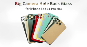 <span class=keywords><strong>Cover</strong></span> posteriore in vetro per <span class=keywords><strong>iPhone</strong></span> 8 8 Plus <span class=keywords><strong>X</strong></span> XR XS Max 11 Pro Max 12 13 14 15 Pro Max grande foro posteriore di ricambio in vetro - Product Image 4