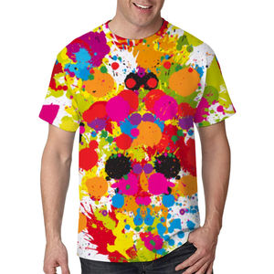 T-shirt Tie Dye sexy d'été à ourlet brut, style streetwear, vêtements de boutique pour filles - Product Image 3