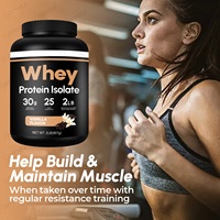 Protéine de lactosérum instantanée saveur naturelle, complément de fitness, mélange pour shake protéiné pour un mode de vie actif, approvisionnement en vrac