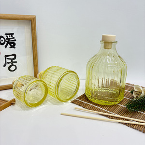 Diffusore di Oli Essenziali in Vetro da 150ML 350ML 700ML <span class=keywords><strong>per</strong></span> Arredamento Casa, Diffusore di Fragranze di Lusso con <span class=keywords><strong>Bastoncini</strong></span> in Fibra - Product Image 4