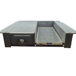 Plateau coulissant en acier inoxydable 4x4, garantie de 2 ans, plateau coulissant pour pick-up avec tiroirs, solution de transport pour la cuisine et le camping - Product Image 2