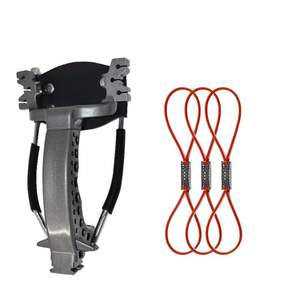 Oude Zilveren Jacht Op De Maan Drie Kaarten Zes Strengen Elastische Jacht <span class=keywords><strong>Chinese</strong></span> Krachtige Nieuwe Stabiele Outdoor Katapult Katapult - Product Image 5