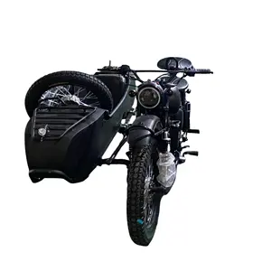 CHONGQING JIESUTE NOVO 2023 Direito motocicleta de três rodas Triciclos Carga 3 rodas Scooters A Gás Chopper 300cc 4 Tempos Com Lateral