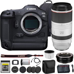 Appareil <span class=keywords><strong>photo</strong></span> hybride EOS R3 d'origine avec capteur plein format 24MP, enregistrement RAW 6K, autofocus haute vitesse, idéal pour la photographie d'action et sportive - Product Image 1
