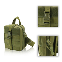 Tactical Outdoor Camping First Aid Kits Rip Away Molle Leg Pack Logo Drop Thigh Medical Bag for Emergency Survival EDC Tools