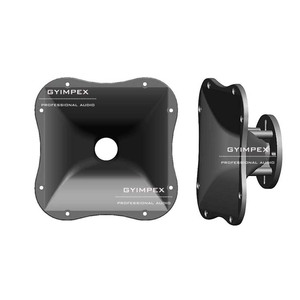 Haut-parleur audio professionnel 165*165*63mm, cornet de 1 pouce, cornet de haute qualité, accessoires audio, cornet en plastique industriel - Product Image 1