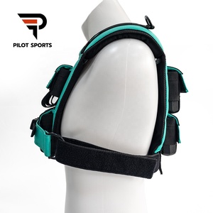 PILOT SPORTS-<span class=keywords><strong>Gilet</strong></span> de musculation réglable 1000D avec bloc de fer, 10kg, 12kg, 16kg, 20kg, 30kg - Product Image 3
