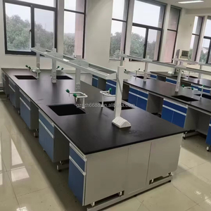 Thiết kế hiện đại khung thép và treo tủ gỗ cho hội thảo trường học bệnh viện và phòng thí nghiệm đồ nội thất phòng thí nghiệm bảng băng ghế dự bị - Product Image 1