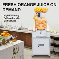 Genade Automatische Sinaasappelsapmaker Machine Met Kraan: Efficiënte Commerciële Citrusafzuiger Voor Versheid