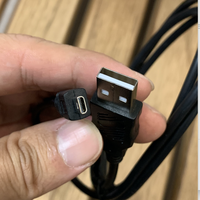 Cargador de Cámara VG170/140/160 VR360/330/320 D755, Cable de Datos USB UC-E6 de 1 Metro