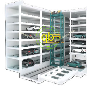 Système de stationnement hydraulique multi-espaces de stockage vertical d'ascenseur de stationnement de <span class=keywords><strong>garage</strong></span> d'empilage de voiture indépendant entièrement automatique - Product Image 4