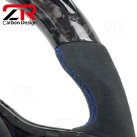 Volant en fibre de carbone forgée avec affichage LED du régime moteur pour BMW G01 G02 G05 G20 G30 G80 G10 G11 G15 G16 G87 M3 M4 G32 G34 G36