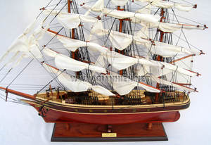 Modèle en bois de la frégate historique Cutty Sark - Navire en bois - Product Image 3