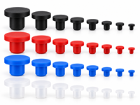 Bouchon en silicone de type T moulé sur mesure pour équipement électronique